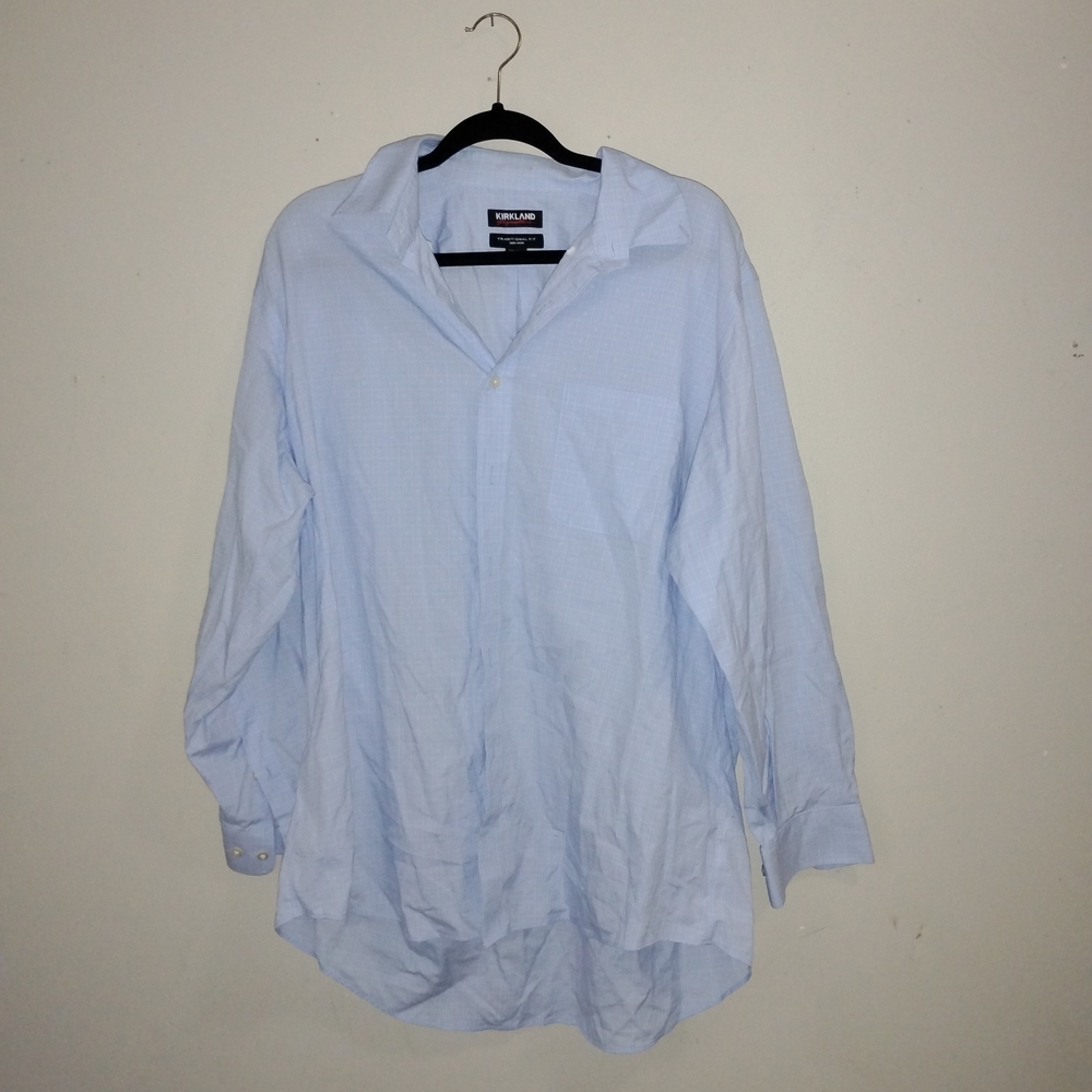 Kirkland Signature Light Blue Dress Shirt